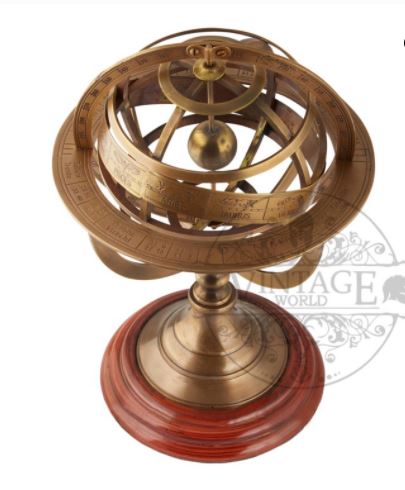 Brass Armillary Sphere