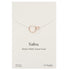 Petals Sisters Necklace Rose Gold