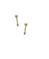 Petals Gold Arrow Stud Earrings