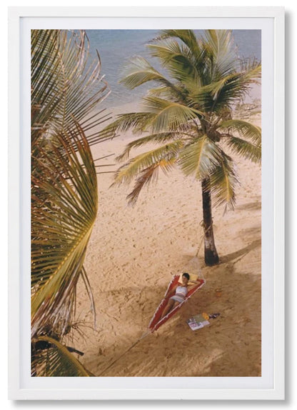 Slim Aarons . Caribe Hilton Beach