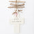 Ceramic Cross Decor 'God Bless' personalised with Driftwood