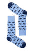 Pale Blue Whale Socks