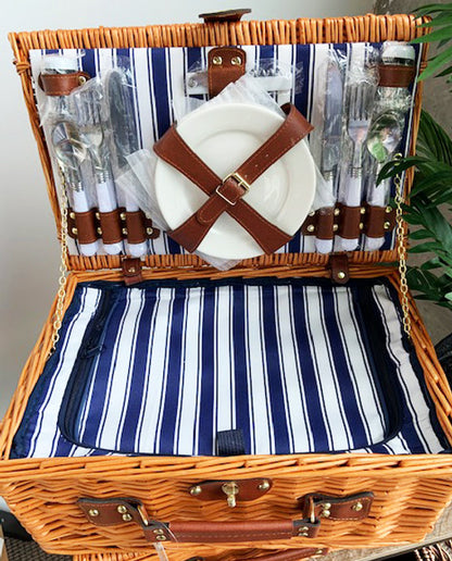Willow Honey 4 Person Picnic Hamper