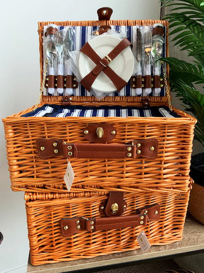 Willow Honey 4 Person Picnic Hamper