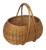 Rattan Vintage Style Market Basket