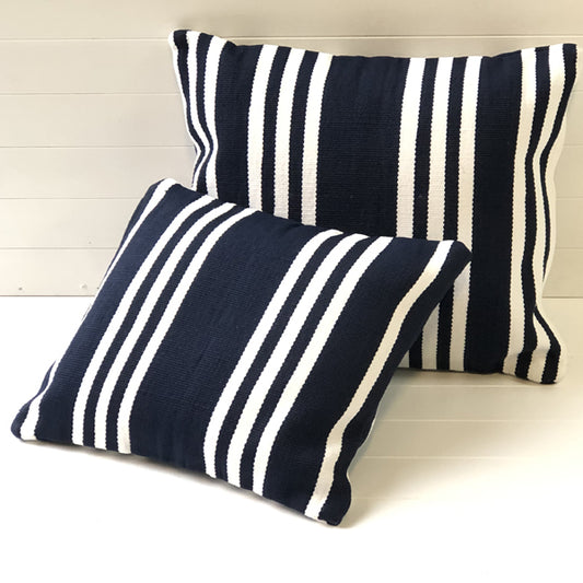 Hampton Stripe Outdoor Cushion Cover 50 cm
