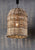 Wicker Bell Hanging Lamp Large
