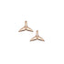 Petals Whale Tail Stud Earring