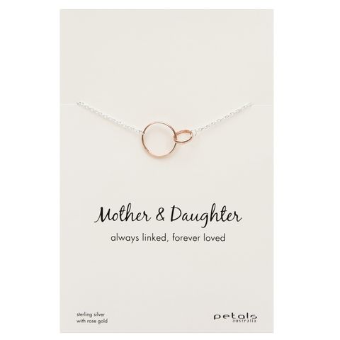 Petals Mother and Daughter Necklace
