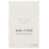 Petals Sterling Silver Necklace - Mother and Child