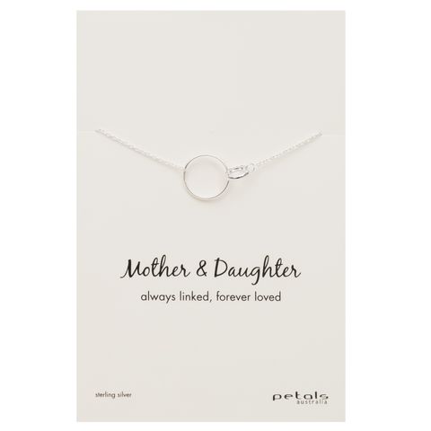 Petals Mother and Daughter Necklace