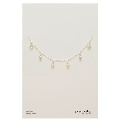 Petals Seed Pearl Necklace