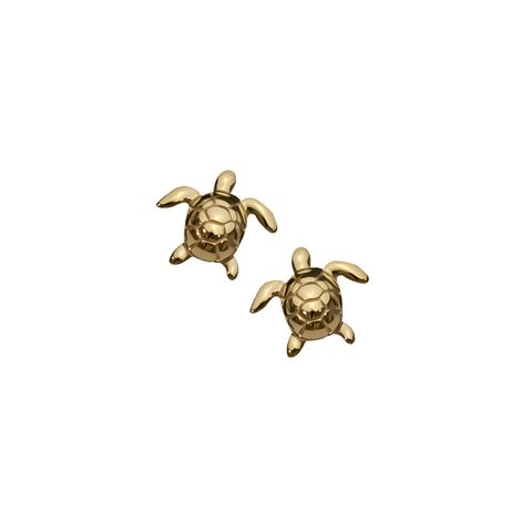 Petals Classic Turtle Stud Earrings (Various)