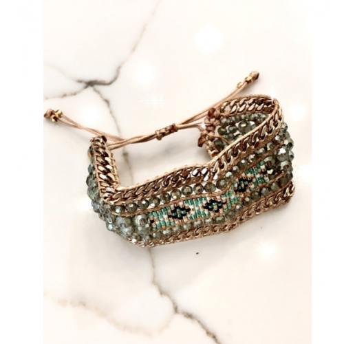 Ibiza Cuff Rich Olive