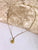 Gold Shell and Pearl Bead Necklace