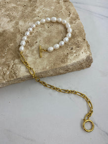 Half hot sale pearl necklace