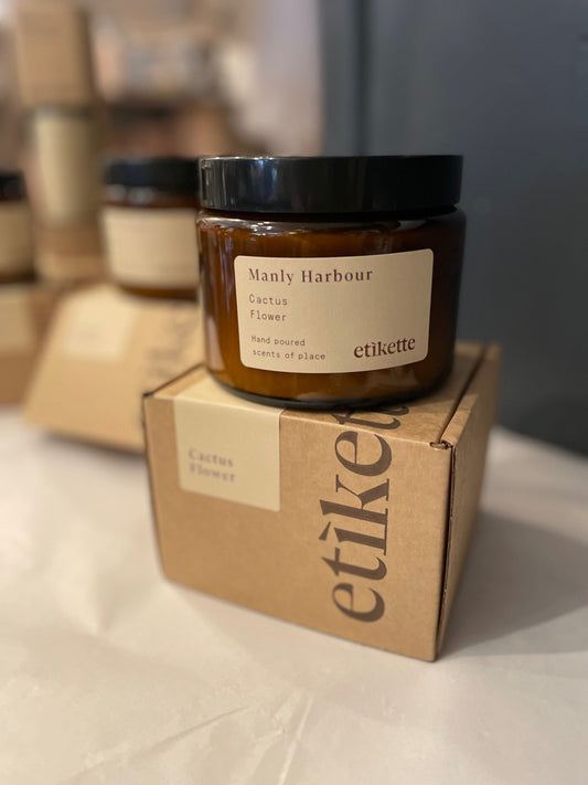 Manly Harbour 500ml Candle in Cactus Flower
