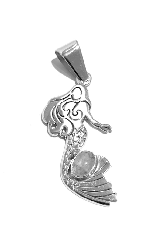 Silver Mermaid Pendant