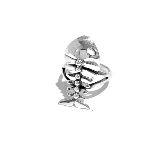 Fish Skeleton Ring