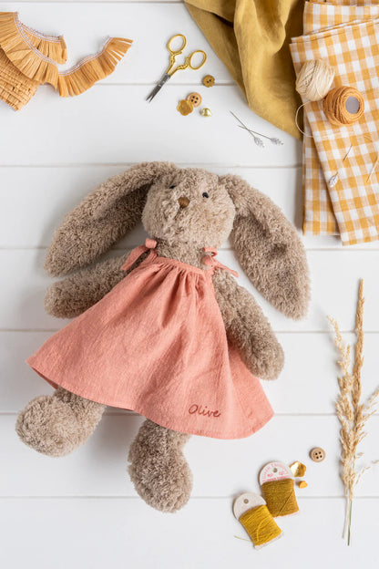 Mrs Honey Bunny White/pink/mustard - Make it Personal