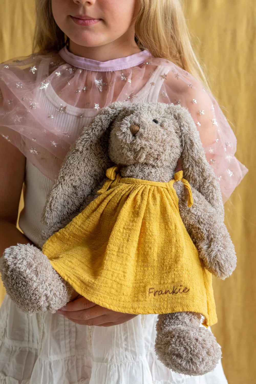 Mrs Honey Bunny White/pink/mustard - Make it Personal