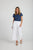 Sailor Pants in White Linen