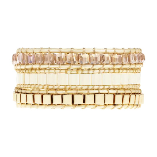 Luxe Gold & Milky 3 Wrap