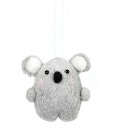 Wool Hanging Koala