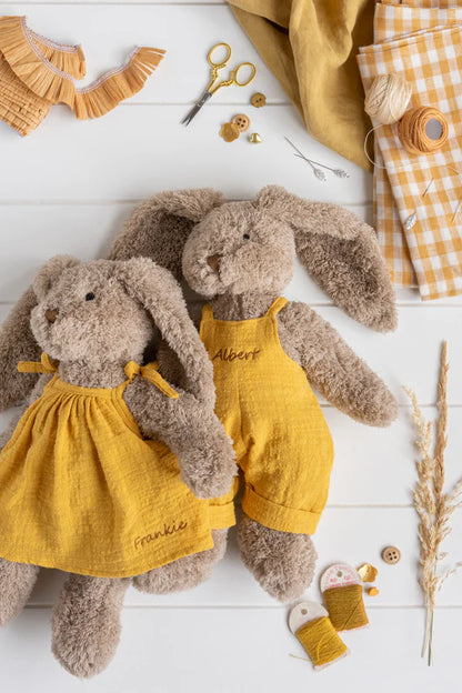 Mrs Honey Bunny White/pink/mustard - Make it Personal