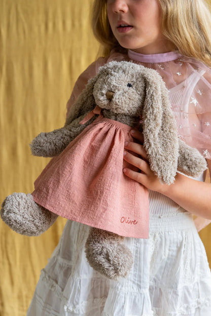 Mrs Honey Bunny White/pink/mustard - Make it Personal