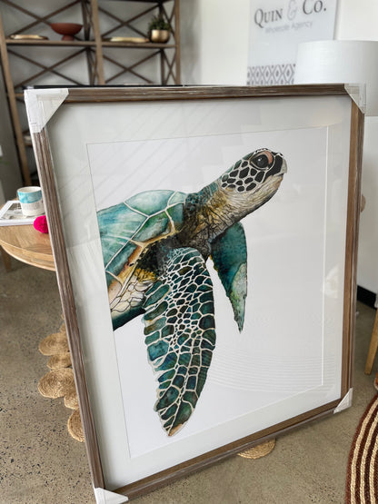 Great Ocean Turtle Wall Art - pre order