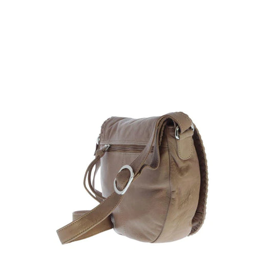 Libby Leather Flap Crossbody