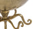 Antique Aluminium Octopus Bowl Gold