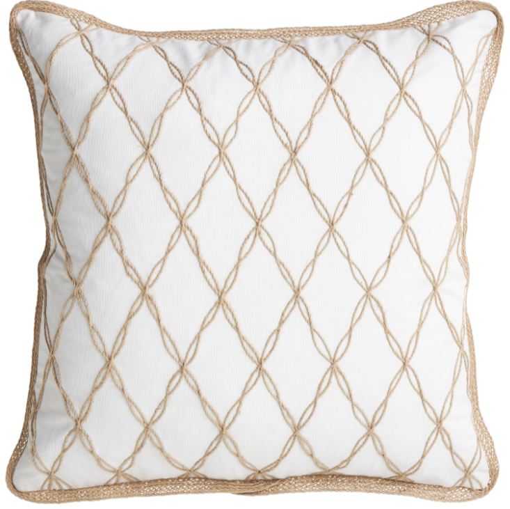 Mykonos Lattice Cushion