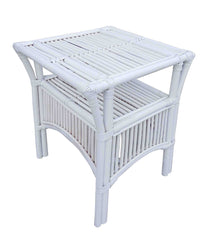 Atrium Side Table With Glass Top - pre order