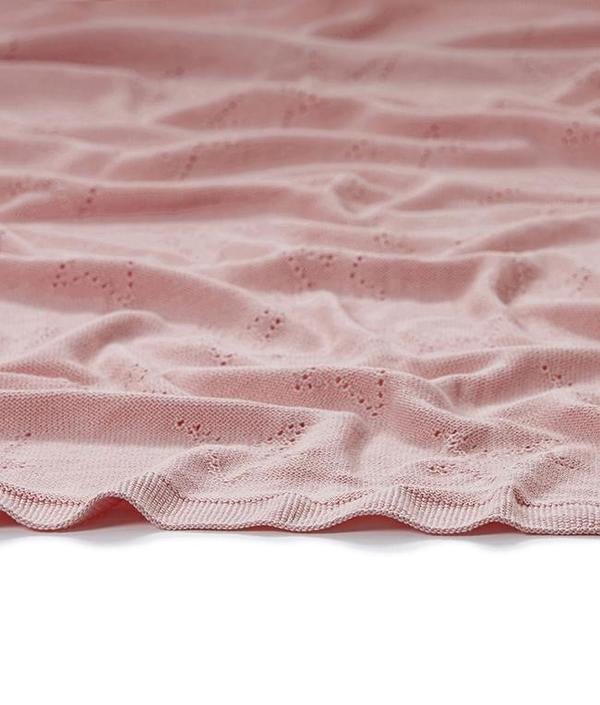 Classic Baby Blanket in Fairy Floss Pink