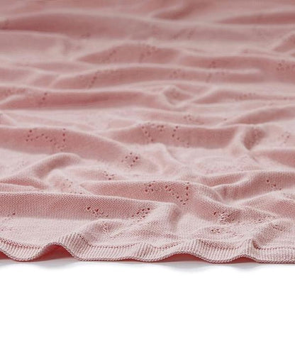 Classic Baby Blanket in Fairy Floss Pink
