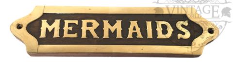 Mermaid Wooden Plaque