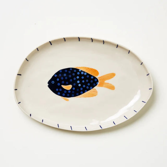 Fishy Oval Tray