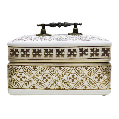 Rupert Trinket Box with Lid 17cmL