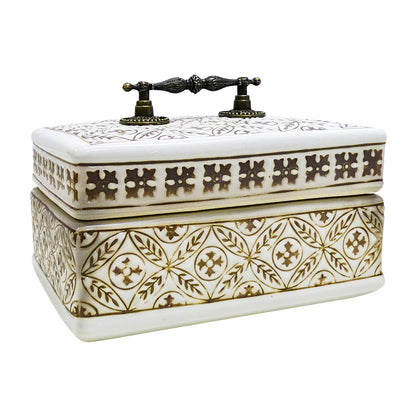 Rupert Trinket Box with Lid 17cmL