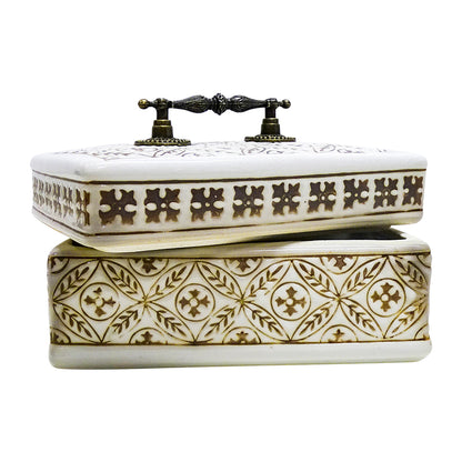 Rupert Trinket Box with Lid 17cmL