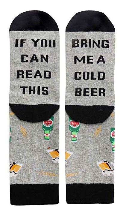 Sofa Socks Bring Me Beer