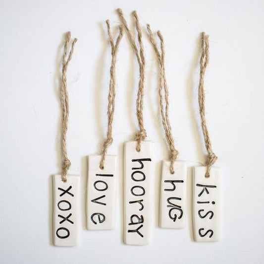 Ceramic Rectangle Love