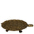 Tortoise Plate Large Antique Gold