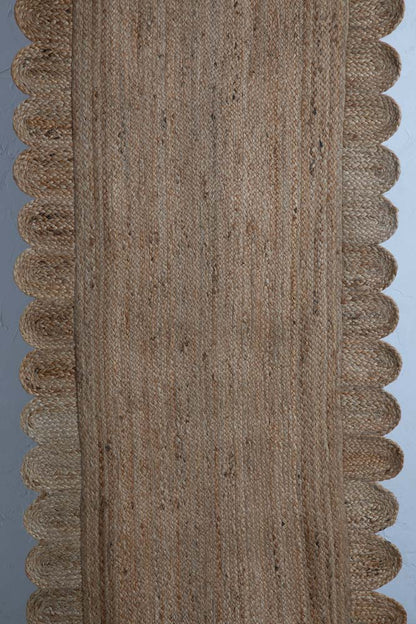 Scalloped Runner- Natural