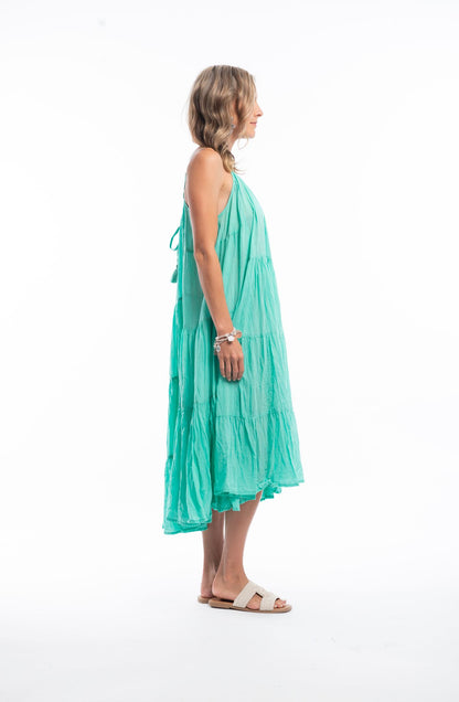 Essentials Maxi Dress in Aqua